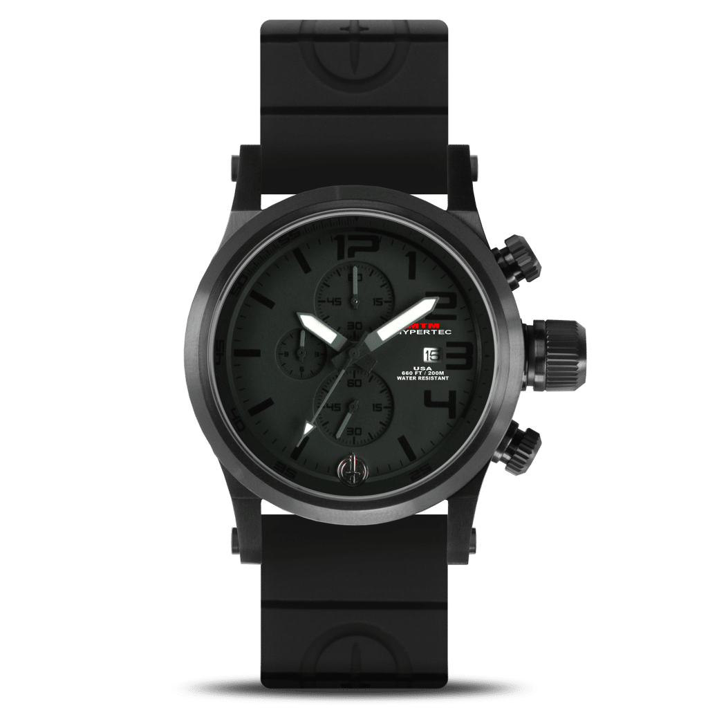 Black Steel Chrono A Hypertec Watches Mtm Watch