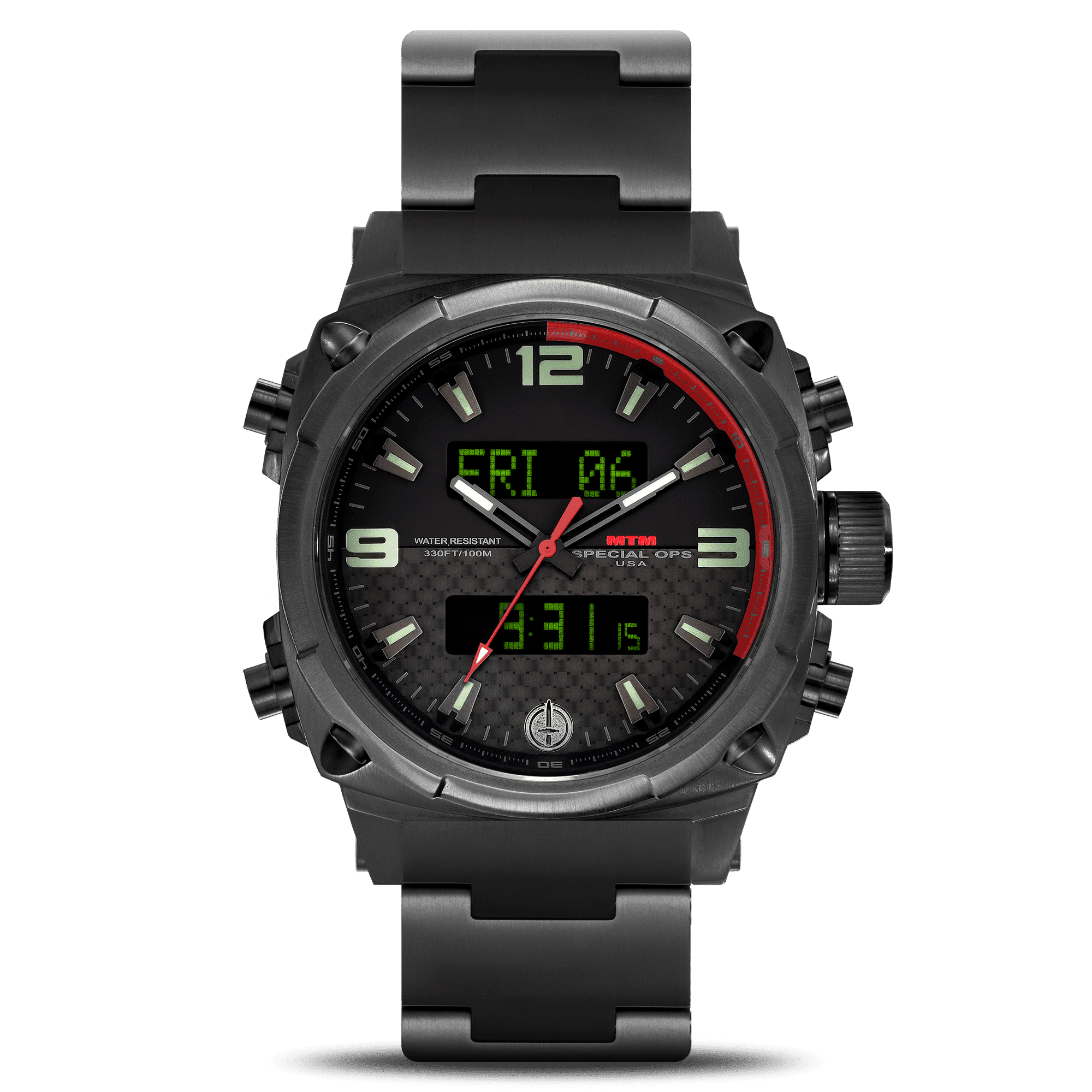 Black Lumi Air Stryk II | Special Ops Watches | MTM | WATCH