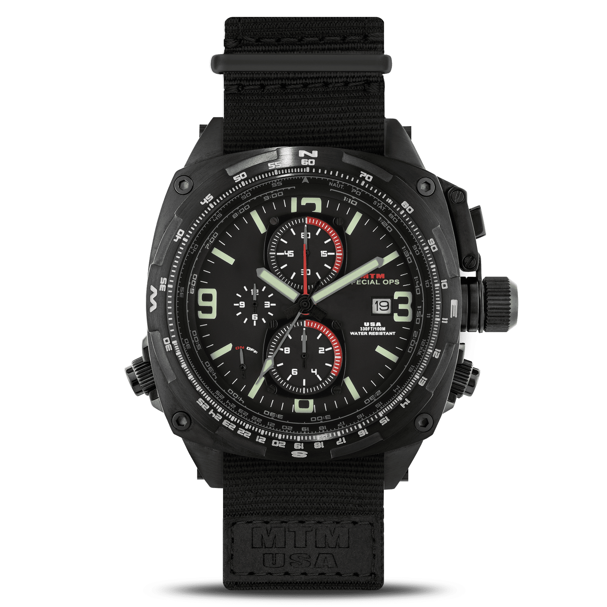 Black Cobra 44 | Special Ops Watches | MTM | WATCH