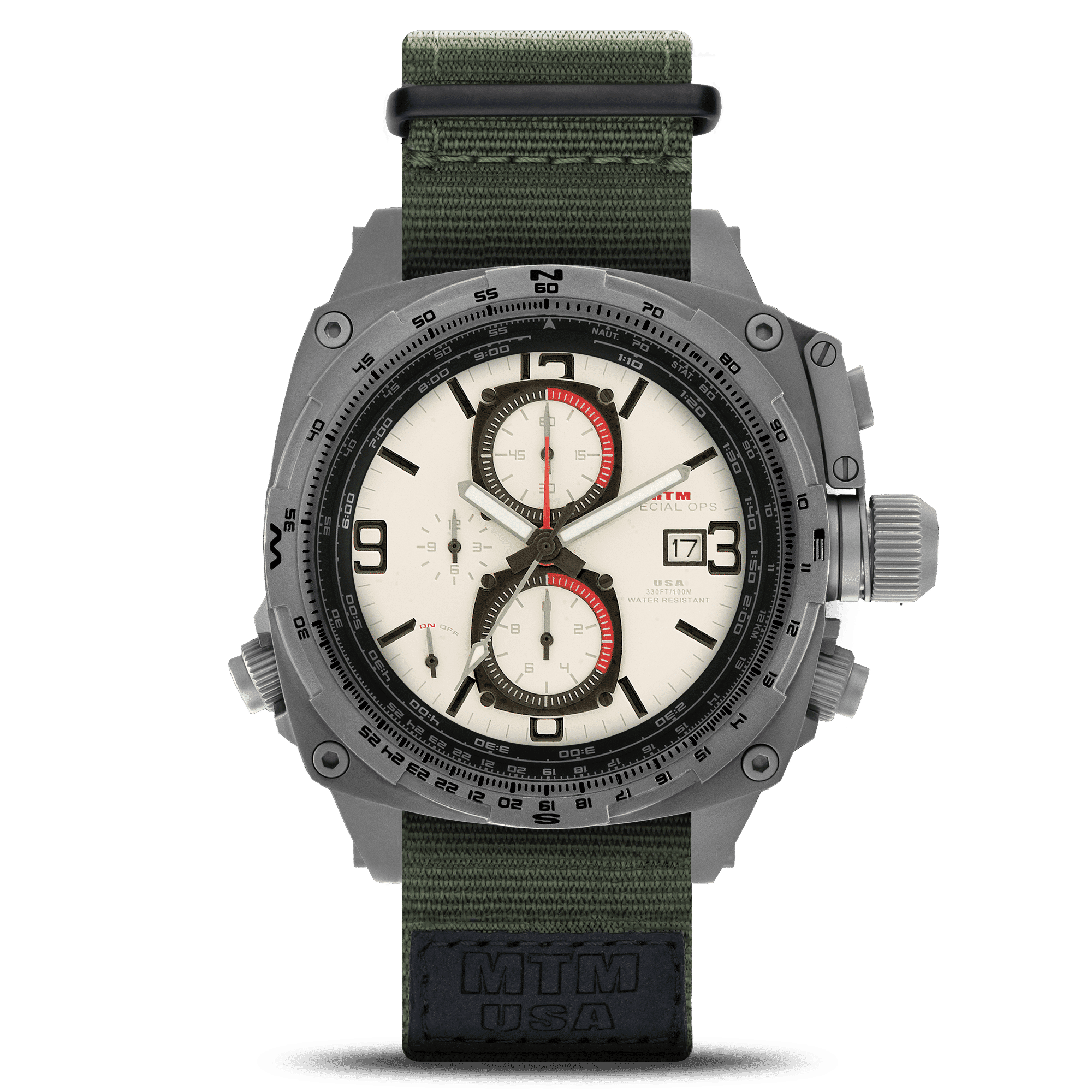 Aviator Watch Gray Cobra MTM WATCH