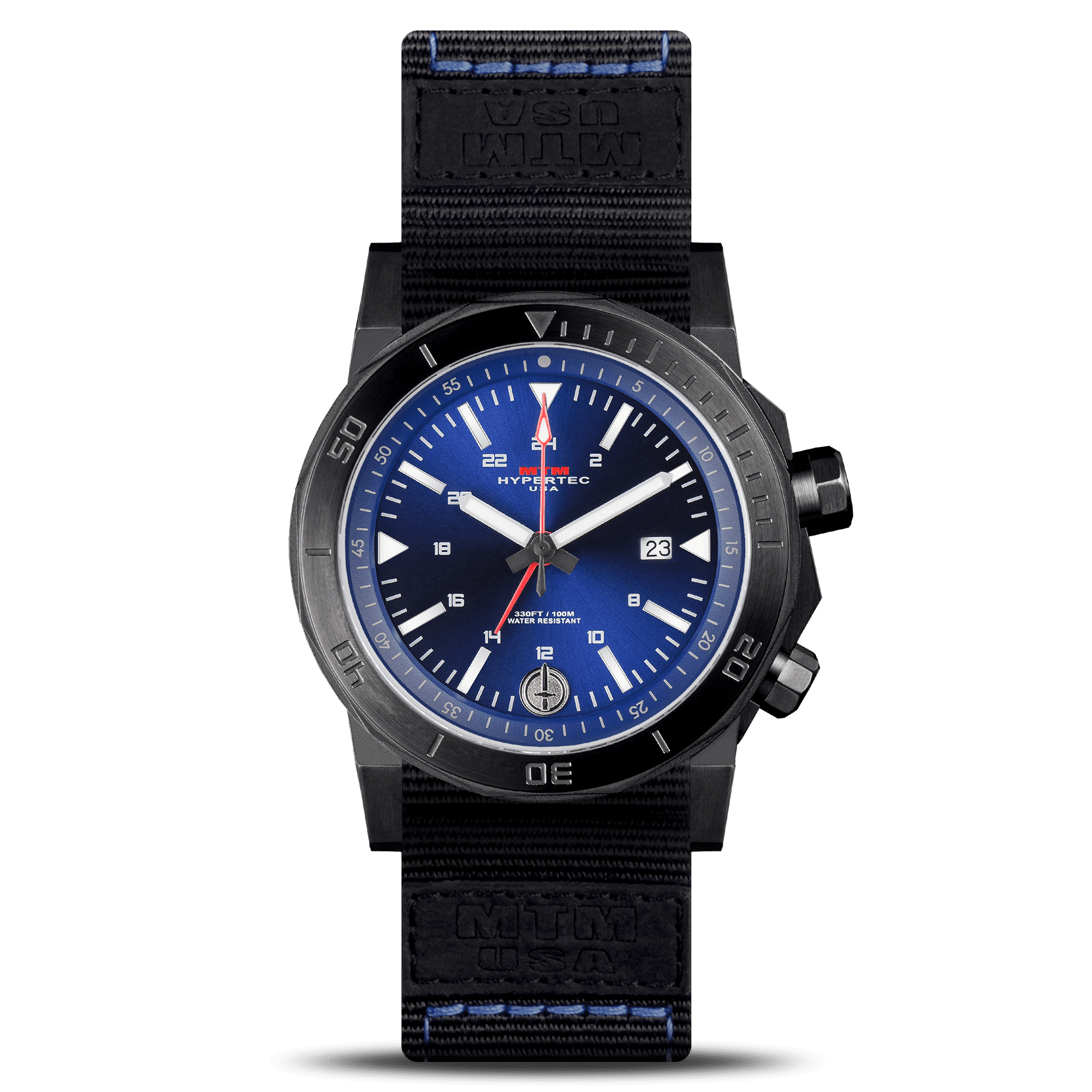 Black Blue Hypertec H-61 | Hypertec Watches | MTM | WATCH